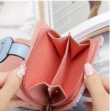 Load image into Gallery viewer, Small Cat Print Wallet