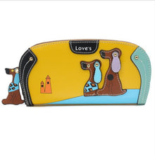 Load image into Gallery viewer, Large Dog Print Wallet