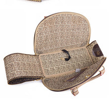 Load image into Gallery viewer, Dog and Cat Carrier Bag - Brown Pattern