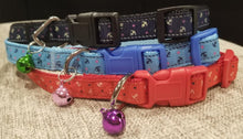 Load image into Gallery viewer, 1.5 cm Adjustable Colourful Fashion Dog and Cat Collar with Bell