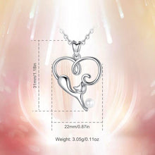 Load image into Gallery viewer, Cat and Pearl Pendant and Necklace