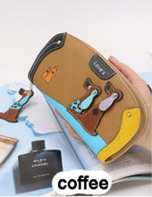 Load image into Gallery viewer, Large Dog Print Wallet