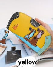 Load image into Gallery viewer, Large Dog Print Wallet