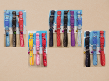 Load image into Gallery viewer, 1.5 cm Adjustable Colourful Fashion Dog and Cat Collar with Bell