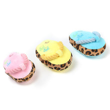 Load image into Gallery viewer, Colourful Cotton Rope Slippers Dog Toy
