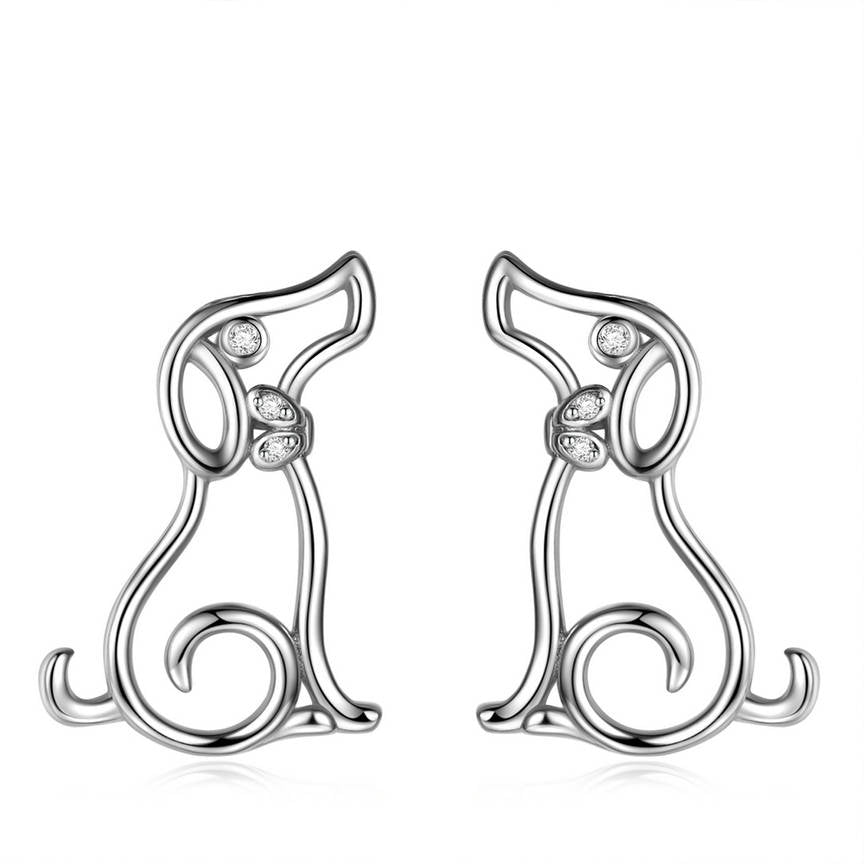 Dog Stud Earrings