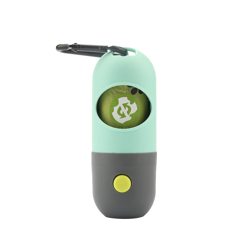 LED Flashlight Poop Bag Dispenser