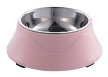 Load image into Gallery viewer, Stainless Steel Round Detachable Dog or Cat Bowl Non-Slip
