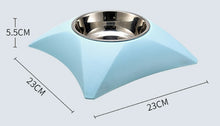 Load image into Gallery viewer, Stainless Steel Square Cat or Dog Bowl Non-Slip
