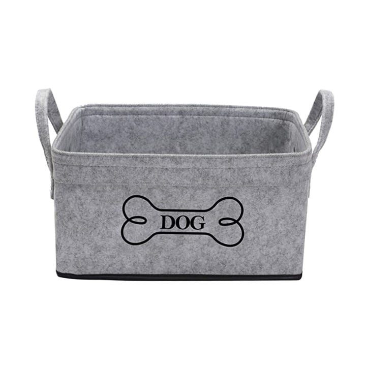 Dog Toy Storage Basket