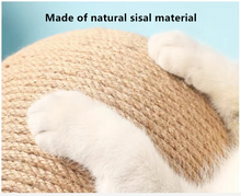 Load image into Gallery viewer, Solid Wood Climbing Sisal Cat Scratching Ball Toy
