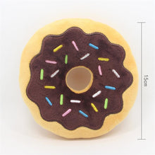 Load image into Gallery viewer, Dog Squeaky Donut Toy
