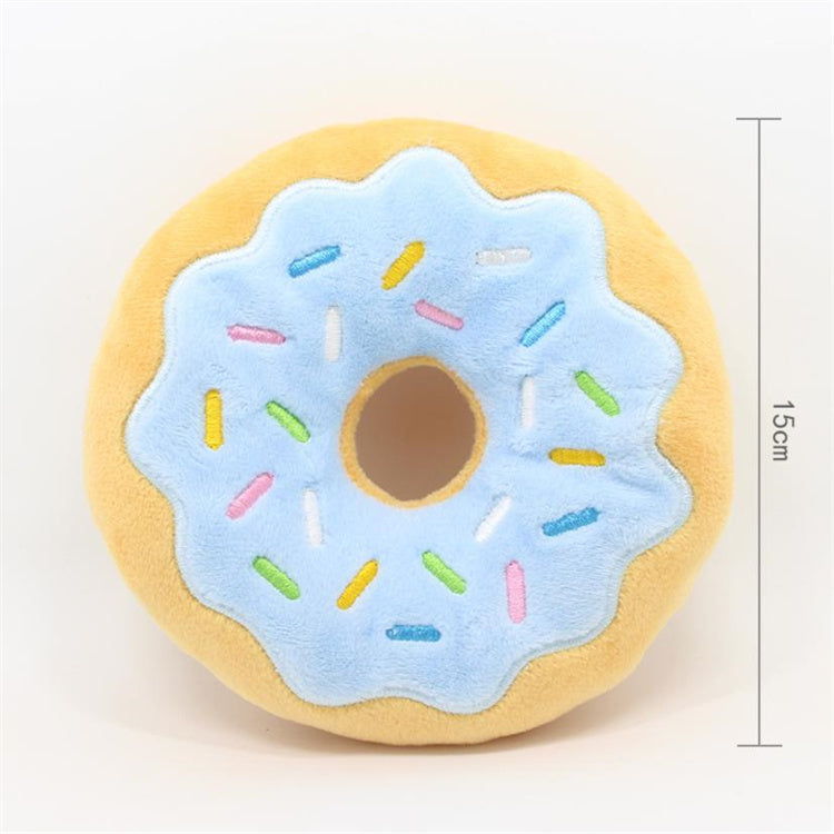 Dog Squeaky Donut Toy