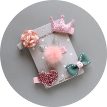 Load image into Gallery viewer, 5 Piece Handmade Dog Hair Clips
