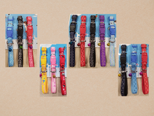 Load image into Gallery viewer, 1.5 cm Adjustable Colourful Fashion Dog and Cat Collar with Bell
