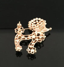 Load image into Gallery viewer, Chic Poodle Dog Rhinestone Brooch Pin
