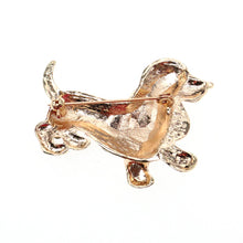 Load image into Gallery viewer, Cocker Spaniel Dog Rhinestone Brooch Pin
