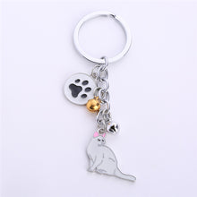 Load image into Gallery viewer, Cartoon Cats Keychain
