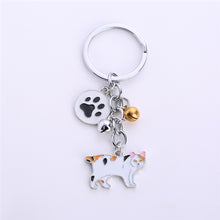 Load image into Gallery viewer, Cartoon Cats Keychain
