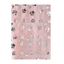 Load image into Gallery viewer, Silver Paw Print Scarf
