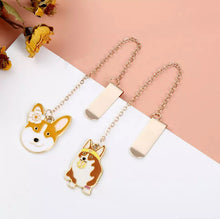 Load image into Gallery viewer, Cartoon Shiba Inu Metal Bookmarks
